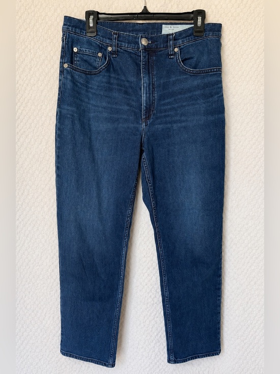 rag & bone Denim - Rag & Bone Wren High Rise Slim Straight Jeans Ella Size 30